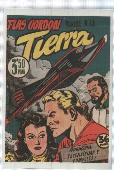 Ficha tebeo numerada 042: Extra Hispano Americana: Flash Gordon