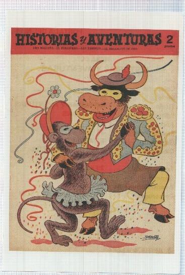 Ficha tebeo numerada 052: Historias y aventuras