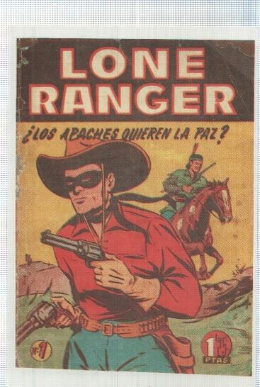 Ficha tebeo numerada 057: Lone Ranger de Charles Flanders