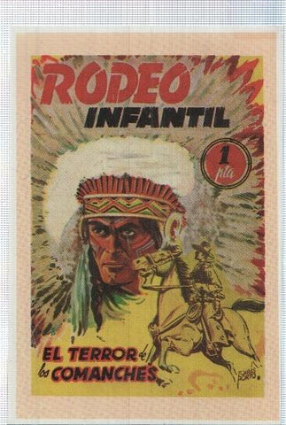 Ficha tebeo numerada 062: Rodeo Infantil de Tomas Porto