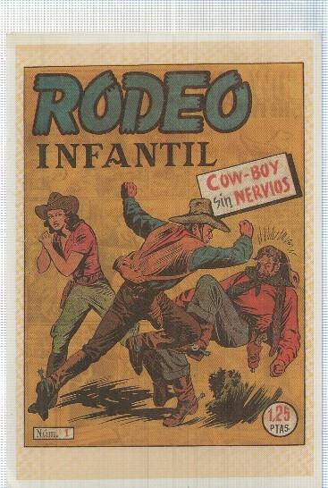 Ficha tebeo numerada 063: Rodeo Infantil de F.Borne