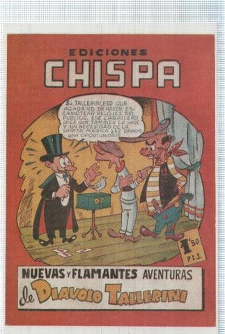 Ficha tebeo numerada 071: Diavolo Tallerini