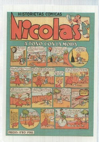 Ficha tebeo numerada 075: Nicolas de Cliper