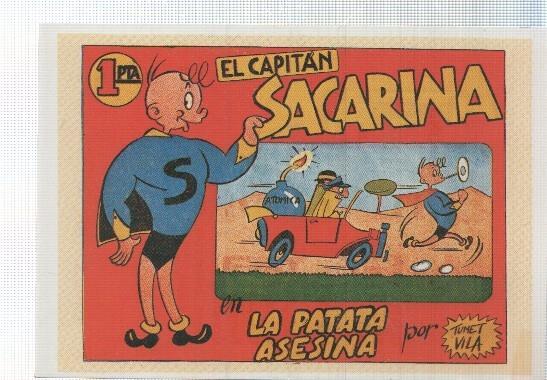 Ficha tebeo numerada 086: El Capitan Sacarina de Tunet Vila
