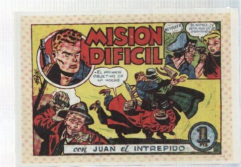 Ficha tebeo numerada 094: Juan el Intrepido de Bruguera/Frank Robbins
