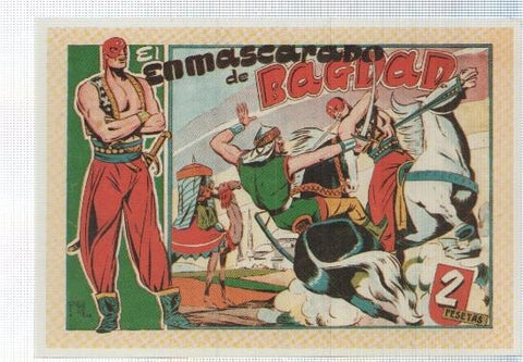Ficha tebeo numerada 099: El enmascarado de Bagdad de Ripoll G.