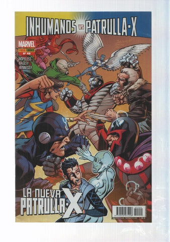 Panini: La Nueva Patrulla num. 49 año IV, 2017 - Inhumanos vs Patrulla X parte 1