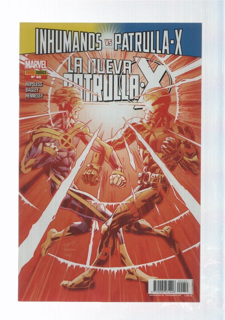 Panini: La Nueva Patrulla num. 50 año IV, 2017 - Inhumanos vs Patrulla X parte 2