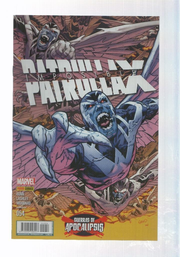 Panini: La Imposible Patrulla-X num. 54 año V, 2016 - Guerras de Apocalipsis conclusion