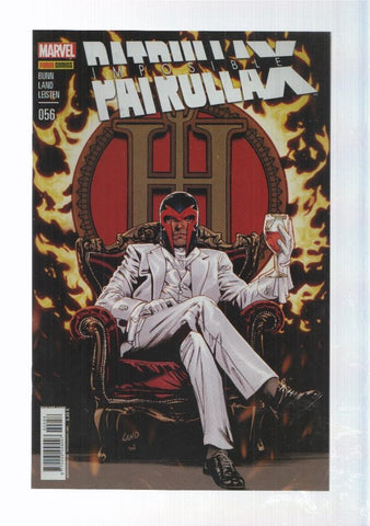 Panini: La Imposible Patrulla-X num. 56 año VI, 2017 - Infierno desatado partes 2 y 3