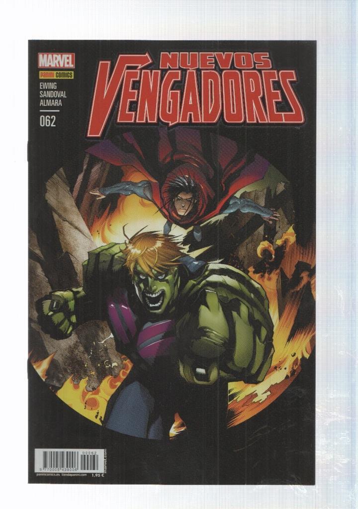 Panini: Nuevos Vengadores año V num. 62 (abr 2016) - La oscuridad crece. Al Ewing