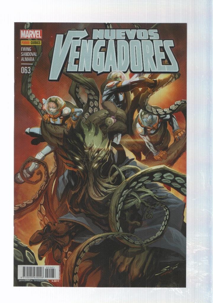 Panini: Nuevos Vengadores año V num. 63 (may 2016) - Camelot espacial. Al Ewing