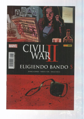 Panini, Civil War II: Eligiendo Bando 5 año 1 (feb 2017) - Cameron Stewart y Matthew Wilson