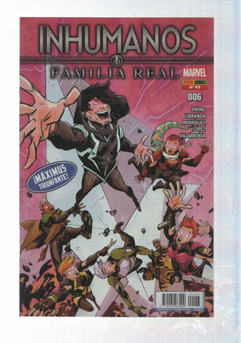 Panini, Inhumanos: año V num 43 (2018) - Familia Real 6. Al Ewing, Kevin Libranda