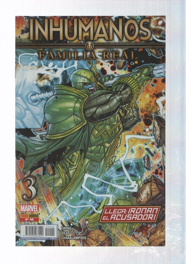 Panini, Inhumanos: año V num 40 (2017) - Familia Real: Polvo y rosas. Al Ewing