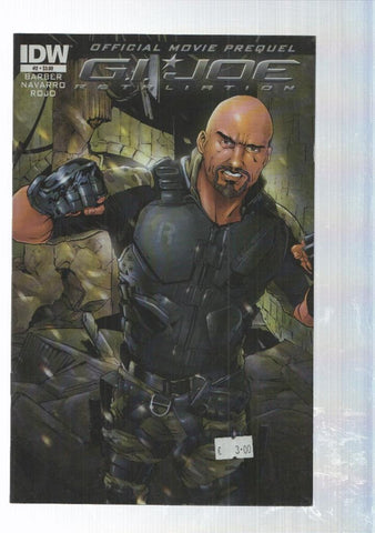 IDW: G.I. Joe 2, Movie Prequel num 2 (2012). John Barber, Navarro, Rojo