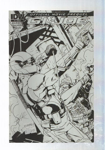 IDW: G.I. Joe 2, Movie Prequel num 3 (march 2012). John Barber, Navarro, Rojo