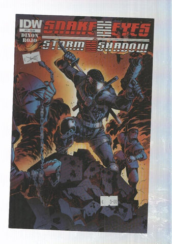 IDW: Snake Eyes and Storm Shadow num. 17 (2012) - Dixon, Rojo