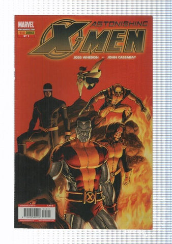Marvel, Panini: Astonishing X-Men num 01 año II - Desgarrada. Joss Whedon, Cassaday