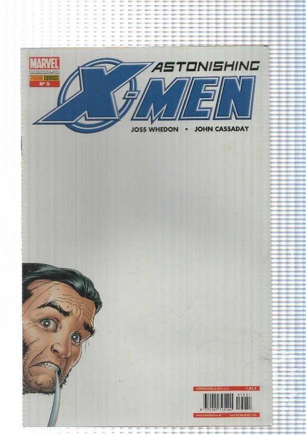 Marvel, Panini: Astonishing X-Men num 05 año II - Desgarrada parte 5. Joss Whedon, Cassaday