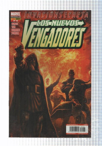 Marvel, Panini: Los Nuevos Vengadores num. 43 (jul 2009). Invasion Secreta parte 7