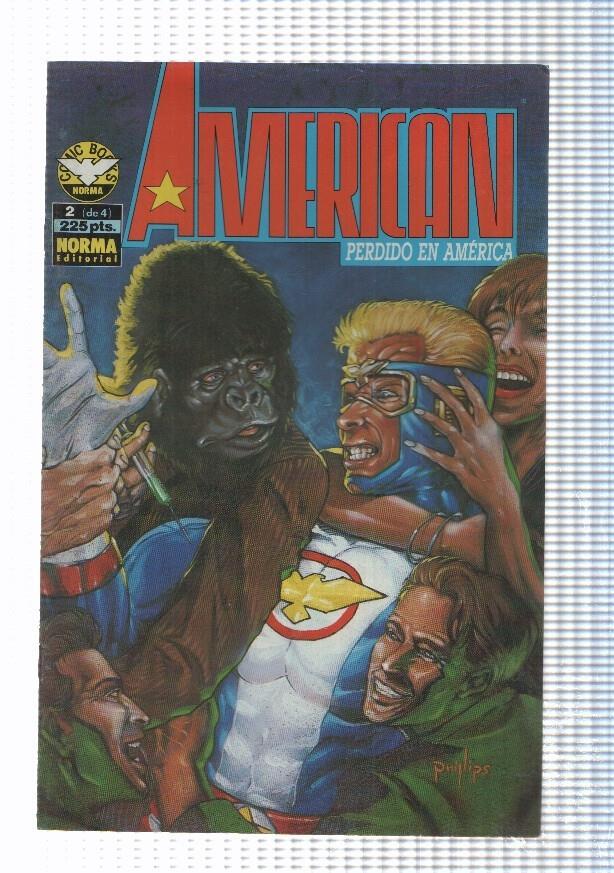 Comic Books: American perdido en America num 2 de 4, feb 1994. Verheiden - Marrinan