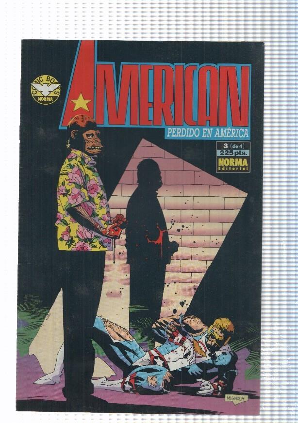 Comic Books: American perdido en America num 3 de 4, mar 1994. Verheiden - Marrinan