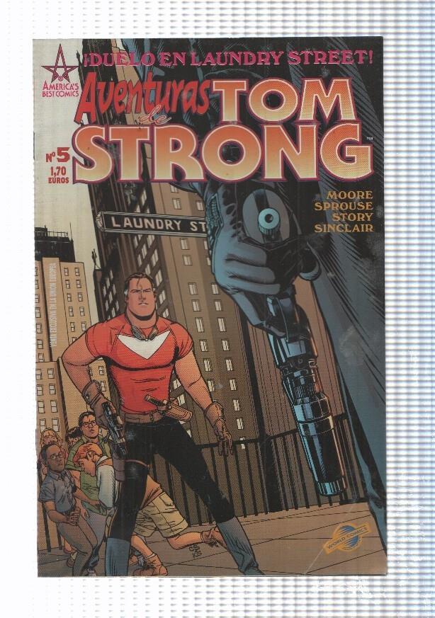 World Comics: Las Aventuras de Tom Strong num 05 - Le llaman el vaquero espacial (Alan Moore)