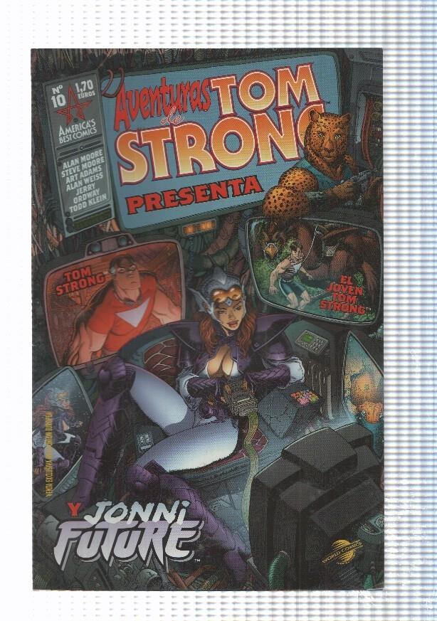 World Comics: Las Aventuras de Tom Strong num 10 - Goloca la dosis heroica (Alan Moore)