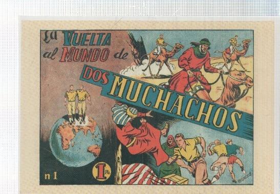 Ficha tebeo numerada 103: La vuelta al mundo de dos muchachos de Boixcar