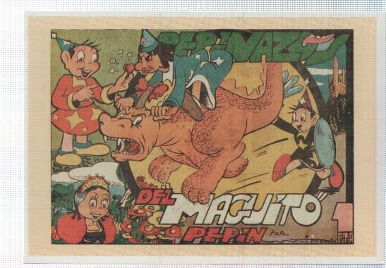 Ficha tebeo numerada 114: El Maguito Pepin dibujo de Miria