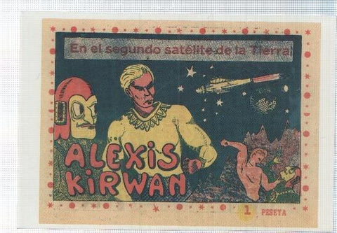 Ficha tebeo numerada 116: Alexis Kirwan de editorial Dardo