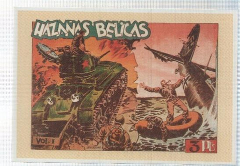 Ficha tebeo numerada 125: Hazañas Belicas, primera seria, album