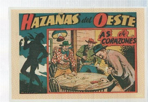 Ficha tebeo numerada 149: Hazañas del Oeste de editorial Toray