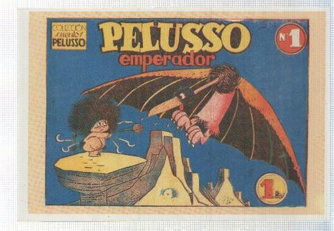 Ficha tebeo numerada 160: Peluso de A.G.Vidal, dibujo de Romro
