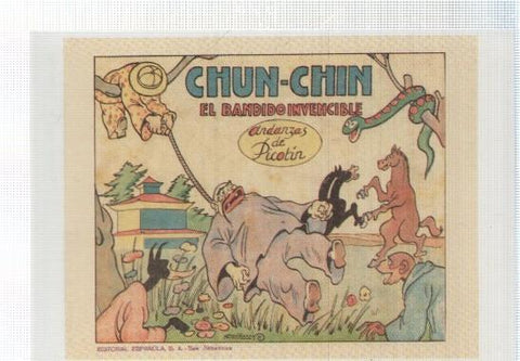 Ficha tebeo numerada 165: Picotin de Editorial Española SA, dibujo de Castanys
