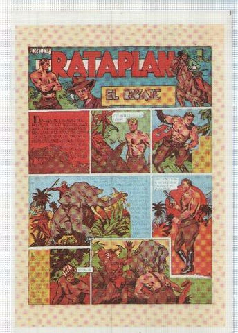 Ficha tebeo numerada 173: Rataplan de editorial La fuente