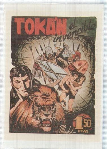 Ficha tebeo numerada 175: Tokan de Fantasio, dibujo de Nadal