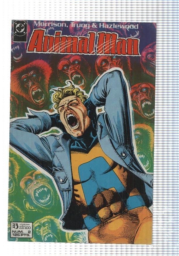 Zinco: Animal-Man num 02. Vida en la jungla de asfalto. DC Comics. Grant Morrison