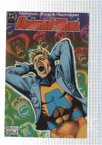 Zinco: Animal-Man num 02. Vida en la jungla de asfalto. DC Comics. Grant Morrison