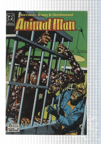 Zinco: Animal-Man num 03. La naturaleza de la bestia. DC Comics. Grant Morrison