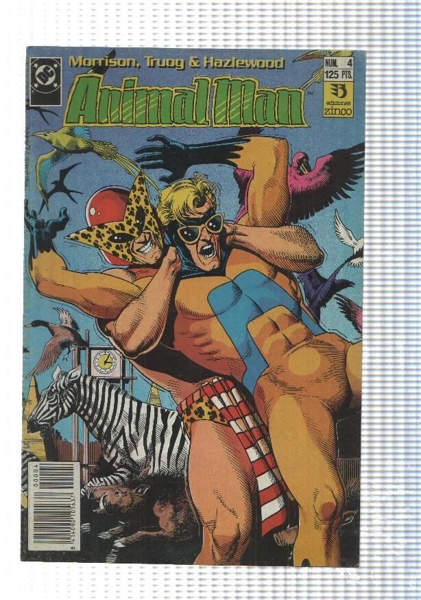 Zinco: Animal-Man num 04. Cuando todos viviamos en el bosque. DC Comics. Grant Morrison