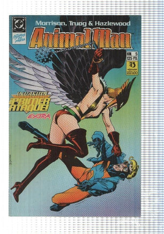 Zinco: Animal-Man num 05. Pajaros de presa. DC Comics. Grant Morrison