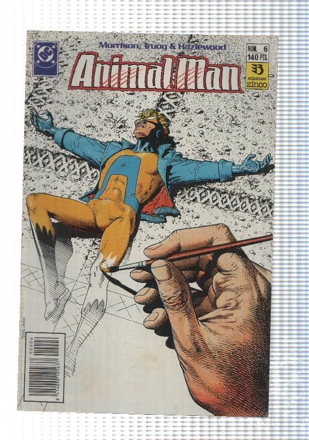 Zinco: Animal-Man num 06. Evangelio del Coyote. DC Comics. Grant Morrison