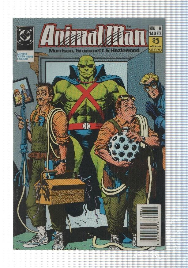 Zinco: Animal-Man num 09. Mejoras del hogar. DC Comics. Grant Morrison