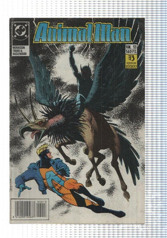 Zinco: Animal-Man num 13. Hora de la bestia. DC Comics. Grant Morrison