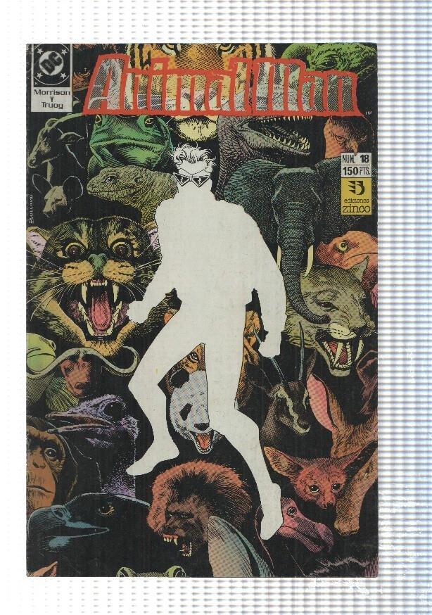 Zinco: Animal-Man num 18. Jugando en los campos del señor. Morrison y Truog