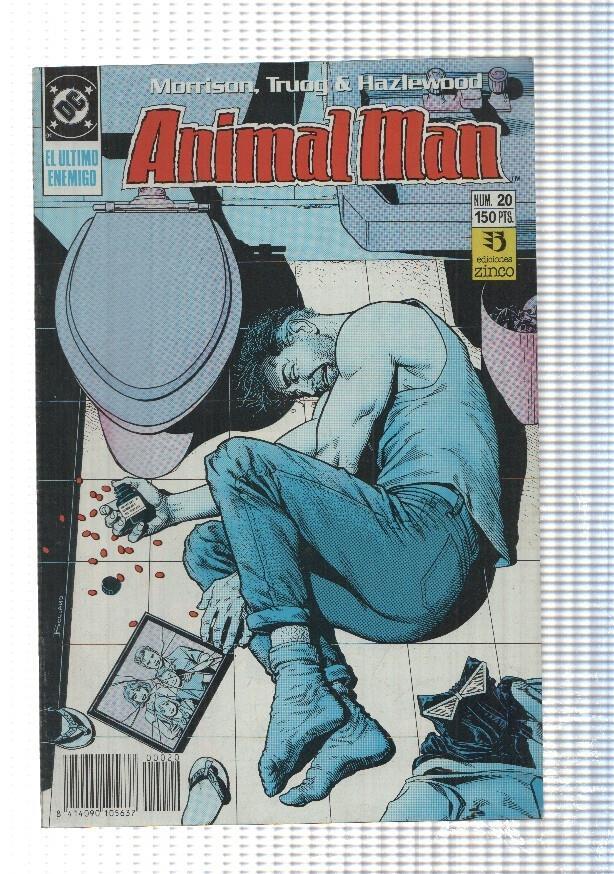 Zinco: Animal-Man num 20. El ultimo enemigo - Morrison y Truog