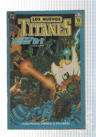 Zinco: Los Nuevos Titanes num 13 - Quien es Wonder Girl parte 4. Marv Wolfman