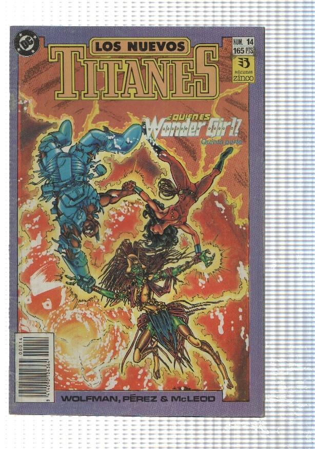 Zinco: Los Nuevos Titanes num 14 - Quien es Wonder Girl parte 5. Marv Wolfman